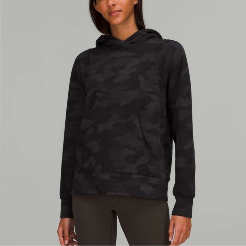 Lululemon Black Camouflage Hoodie
